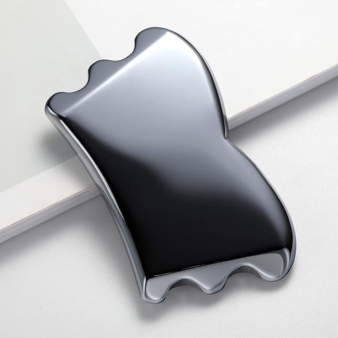 HOTACE Terahertz Energy Stone Gua Sha Scraper Tools Lymphatic Drainage Massager Facial Beauty Tools-Butterfly