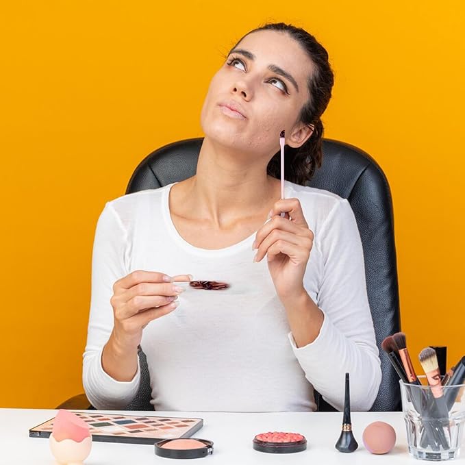 Makeup Mixing Palette Spatula Set, 2PCS Mini Acrylic