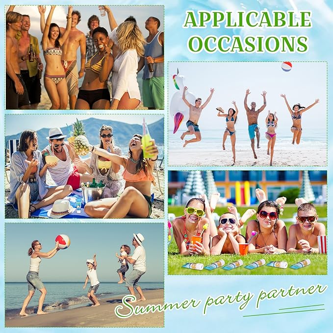 12 Pcs Mini Aloe Vera Gel Travel Size Bulk for Summer Vacation Party 1oz After Sun Aloe Vera Gel Sunburn Relief Hydrating Face Body Moisturizer Cream for Gifts Summer Party Supplies