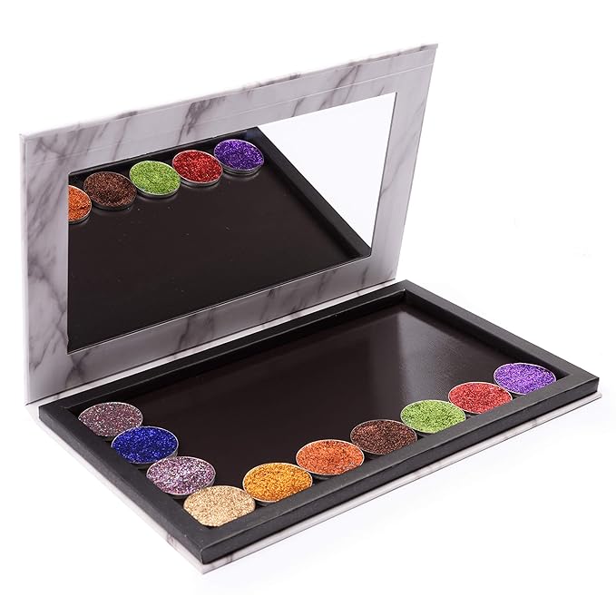 Magnetic Palette Marble Empty Makeup Palette with Mirror