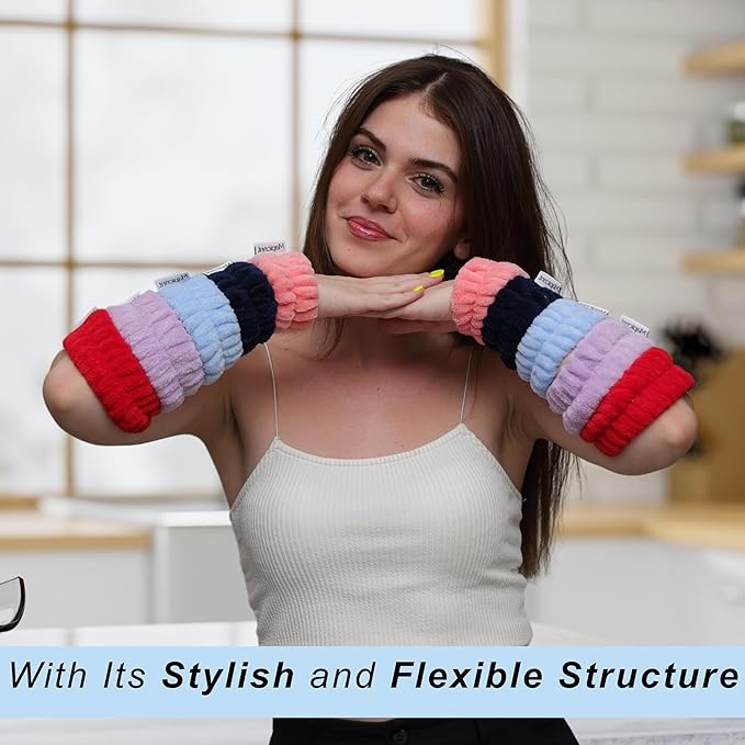 Wrist towels for washing face,