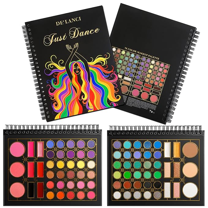 Makeup Palette for Teens, DE’LANCI Pro Makeup Pallet