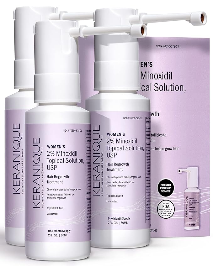 Keranique Hair Regrowth Treatment Extended Nozzle Sprayer