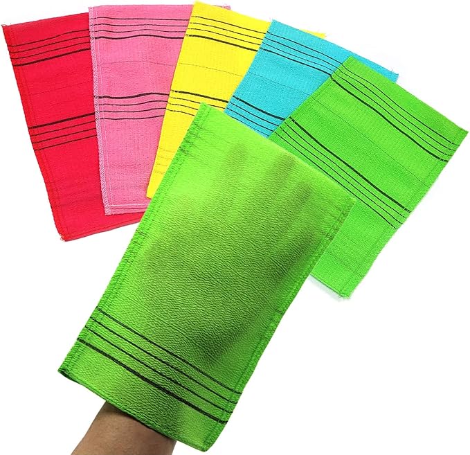 Korean exfoliating mitt, large size,