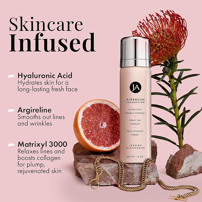 MagicMinerals AirBrush Foundation by Jerome Alexander – 2pc Bright Medium