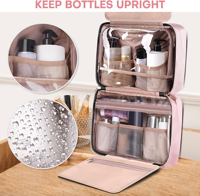 Travel toiletry bag for women,