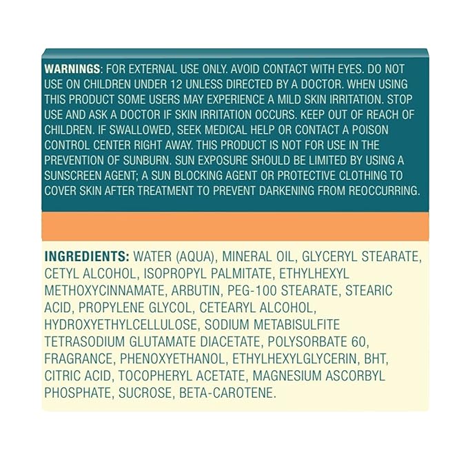 Porcelana Daytime Hydration Skin Lightening Cream For Face & Body [New Formula] - Fades Dark Spots & Evens Skin Tone - Moisturizer for Age Spots, Sun Spots, Acne Scars, Melasma & Discoloration(2 Pack)