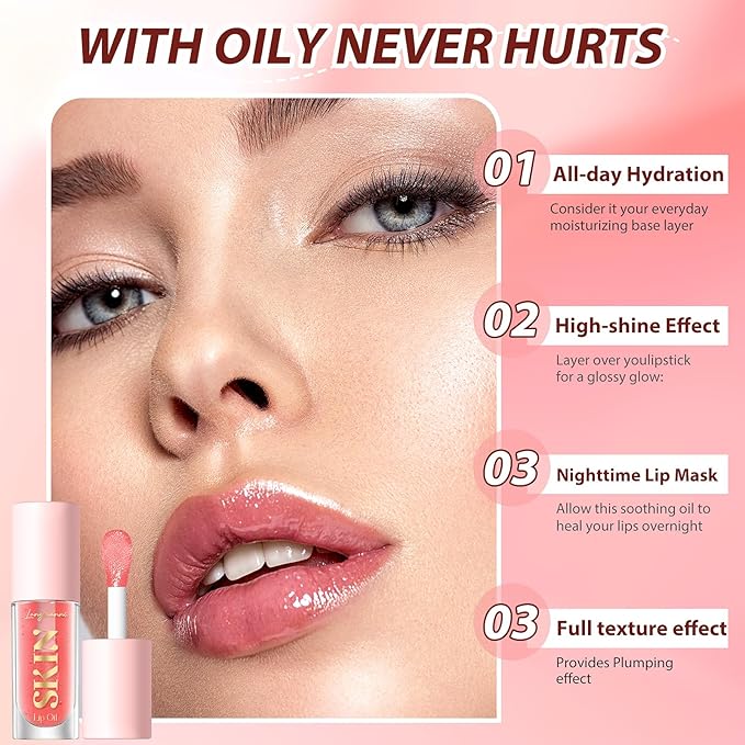 Magic Color Changing Lip Oil, Cosmetics Color Changing Magic