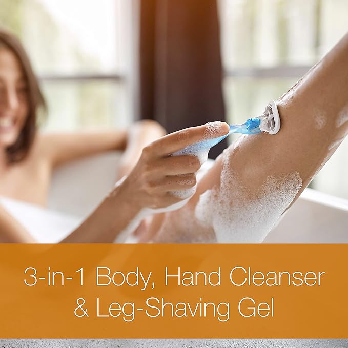 Neutrogena Rainbath Cleansing Shower & Bath Gel, Daily Moisturizing Body Wash Cleanser & Shaving Gel for Men & Women, Clean-Rinsing Creamy Lather for Softer & Smoother Skin, Original Scent, 32 fl. Oz