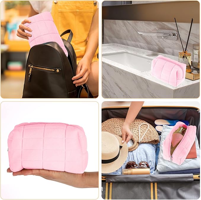 Sibba makeup bag small zippered