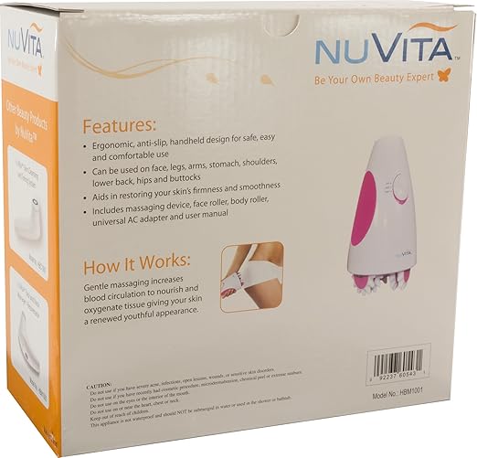 NuVita HBM1001 Handheld Face and Body Massager