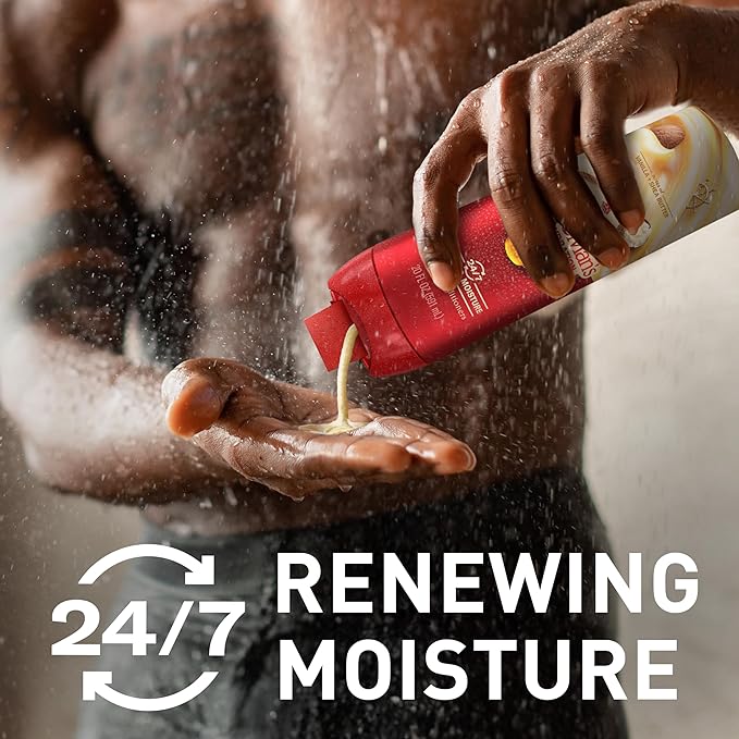 Old Spice Body Wash GentleMan’s Super Hydration for Men, 24/7 Renewing Moisture, Gentle on Skin with Skin Conditioners, Vanilla + Shea Butter Scent, 20 oz