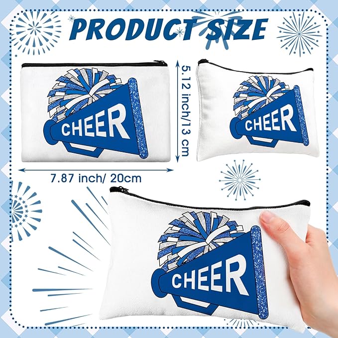 20 pcs cheer makeup bag