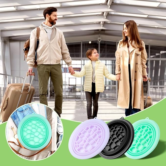 Foldable Ice Bowl with Built-In Ice Tray – Silicone Facial Ice Bath for Shrinking Pores, Boosting Circulation, Cold Plunge Skincare Gift for Men & Women (Green）