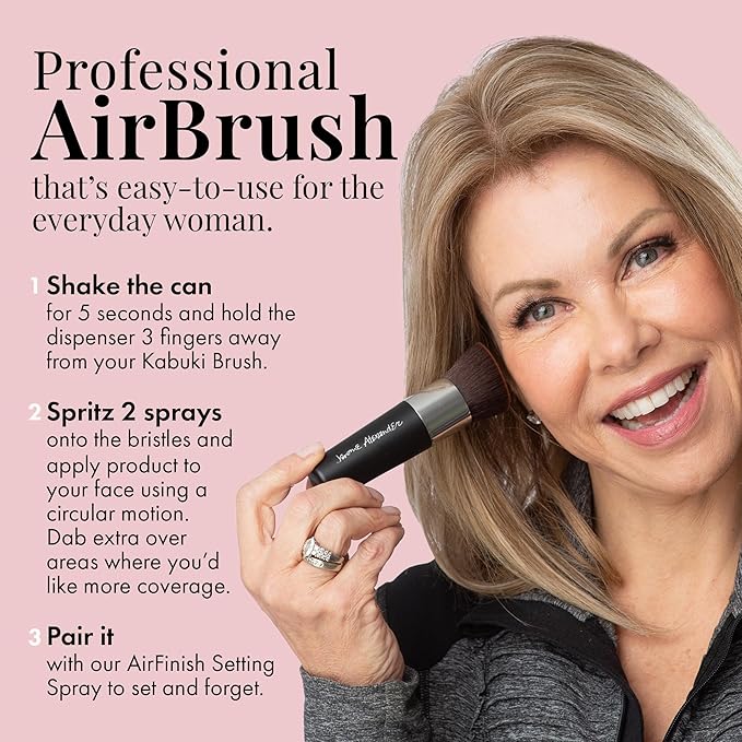 MagicMinerals AirBrush Foundation by Jerome Alexander – 2pc Bright Medium