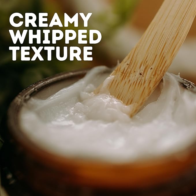 Whipped 100% Grass Fed Beef Tallow Balm – Lavender – 2 oz | Moisturizing Face & Body Cream | Natural Skincare for Dry, Sensitive Skin | Includes Bamboo Scoop