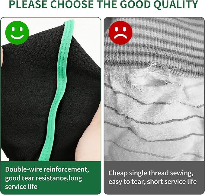 2 pcs deep exfoliating glove