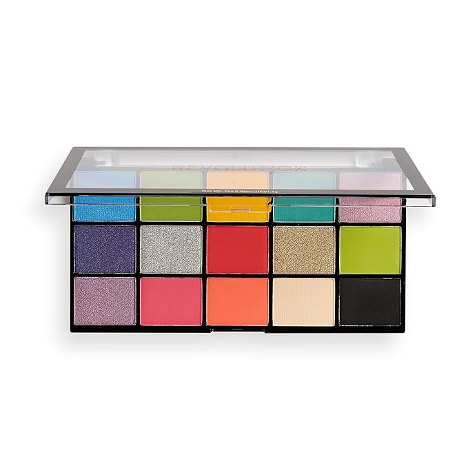 Makeup Revolution Reloaded Palette, Makeup Eyeshadow Palette, Includes 5g