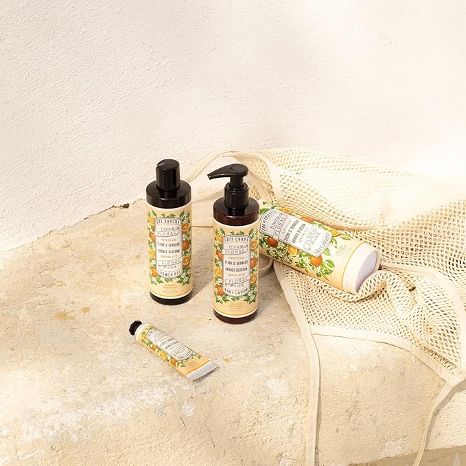 Panier des Sens –Orange Blossom Hand & Body Lotion for Dry Skin - Hydrating Body Cream for Women - Nourishing Fluid Body Moisturizer Shea Butter & Olive Oil 97% Natural Ingredients Body Care 8.45 Floz