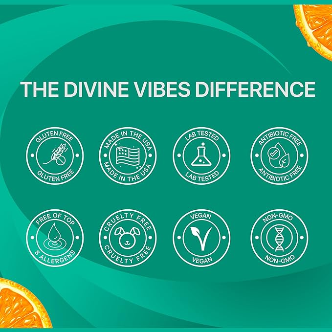 100% Pure Vitamin C Serum for Face - Face Serum for Fine Lines with Hyaluronic Acid, Vitamin E, Herbal Antioxidant Extracts - Smooth, Tight, Firm, Youthful Skin, 2 FL Oz