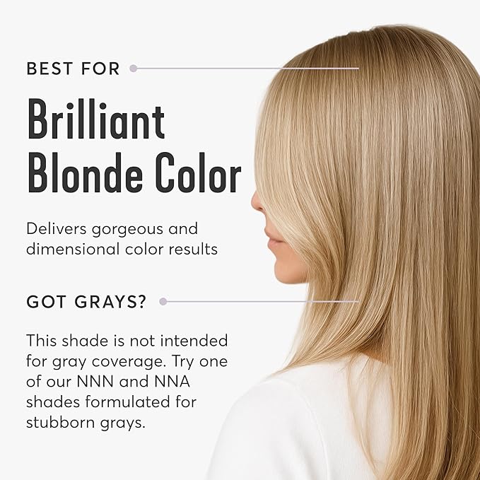 Madison Reed Radiant Hair Color Kit | 9N Medium Neutral Blonde (Nocera Blonde) for 100% Gray Hair Coverage | Dimensional Salon-Quality Permanent Hair Dye | PPD-Free & Ammonia-Free | 2 Pack