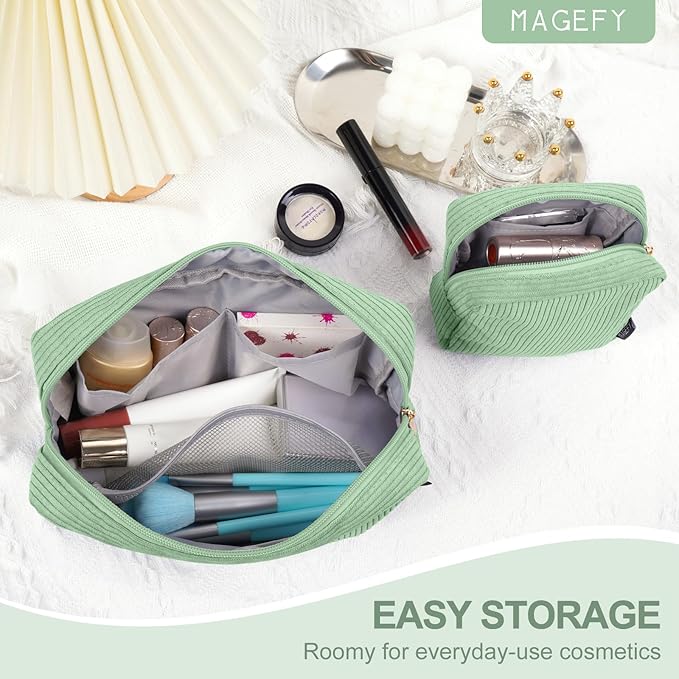 Magefy makeup bag for purse,