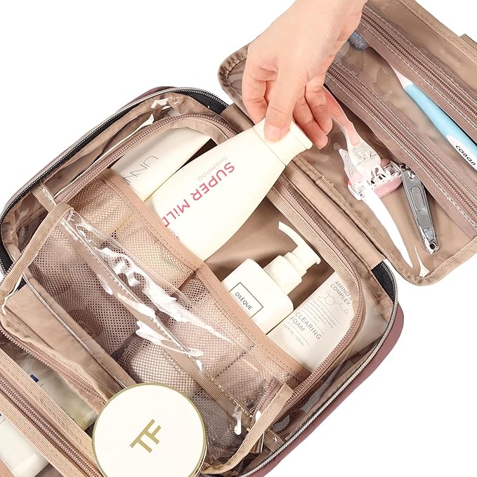 Nishel travel toiletry bag for