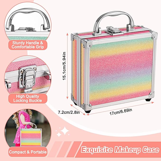 Anpro All-In-One Makeup Carry Case with Pro Teen