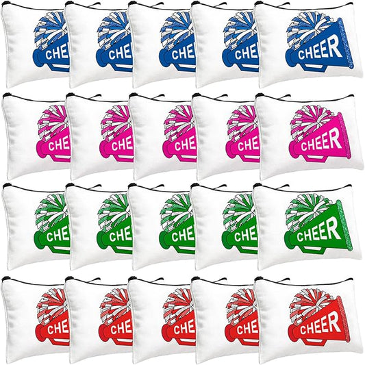 20 pcs cheer makeup bag