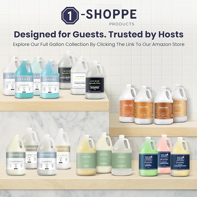 Terra Pure Eco Botanics Hotel Body Wash/Hand Soap | 1 Gallon | Designed to Refill Soap Dispensers (Single)