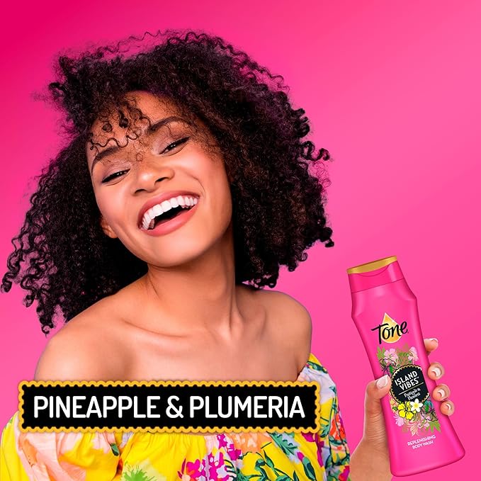 Tone Body Wash, Island Vibes, 16 fl oz (Pack of 6)