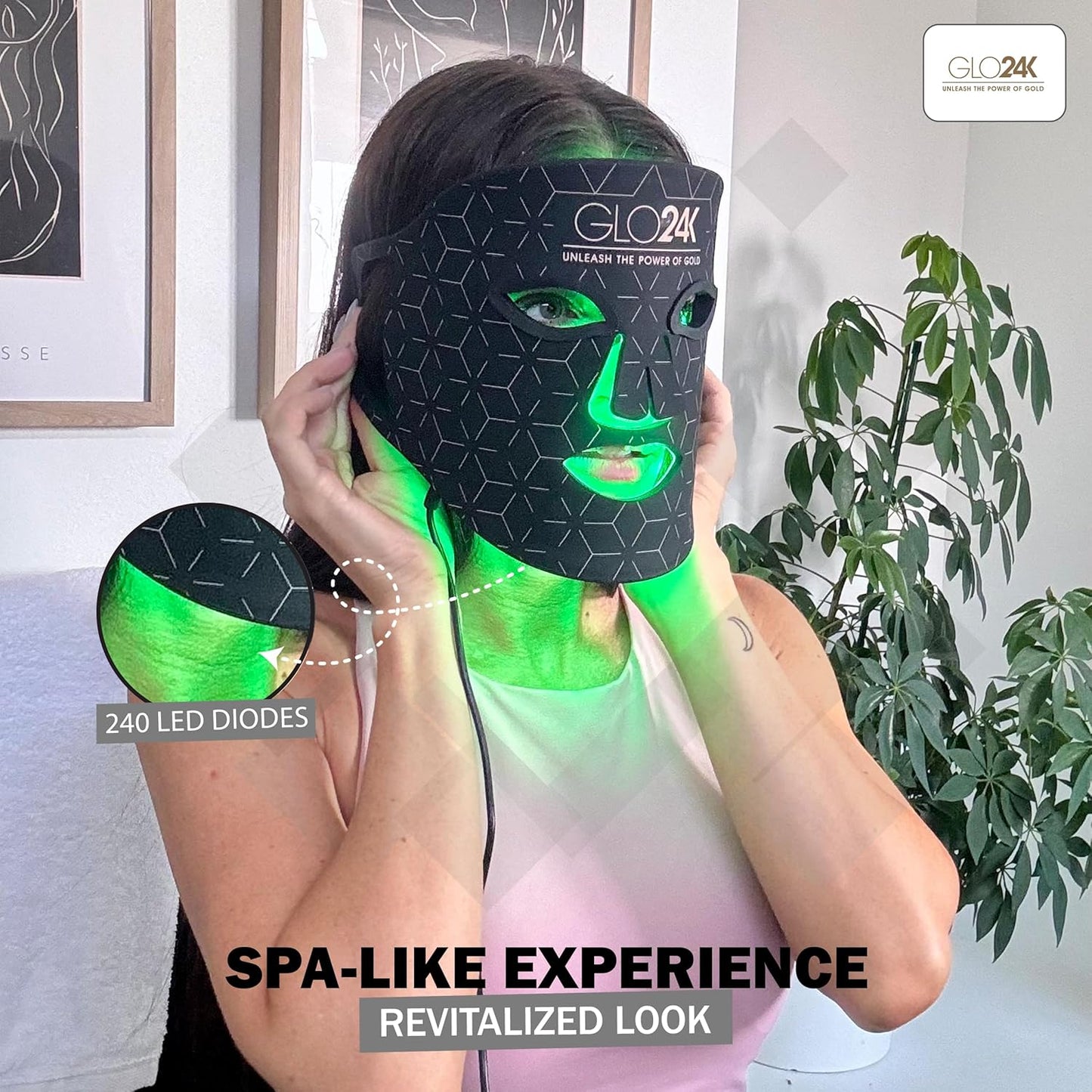 GLO24K Face Beauty Mask. (Super Mask)