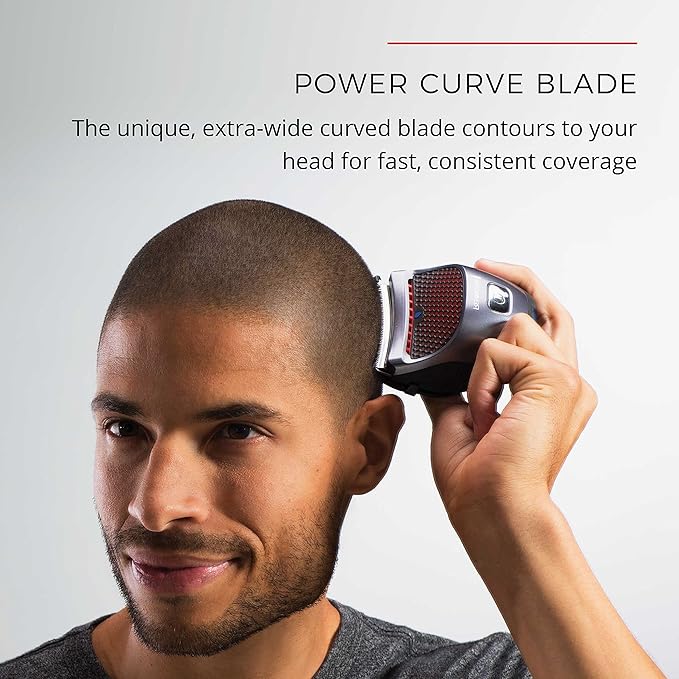 Remington Shortcut Pro Self-Haircut Trimmer Kit, Waterproof Cordless Electric Razor for Head, Beard, and Body, Curved Blades and 9 Trimmer Lengths, Head Shaver, 5-Minute Quick-Charge, 14-Piece Set