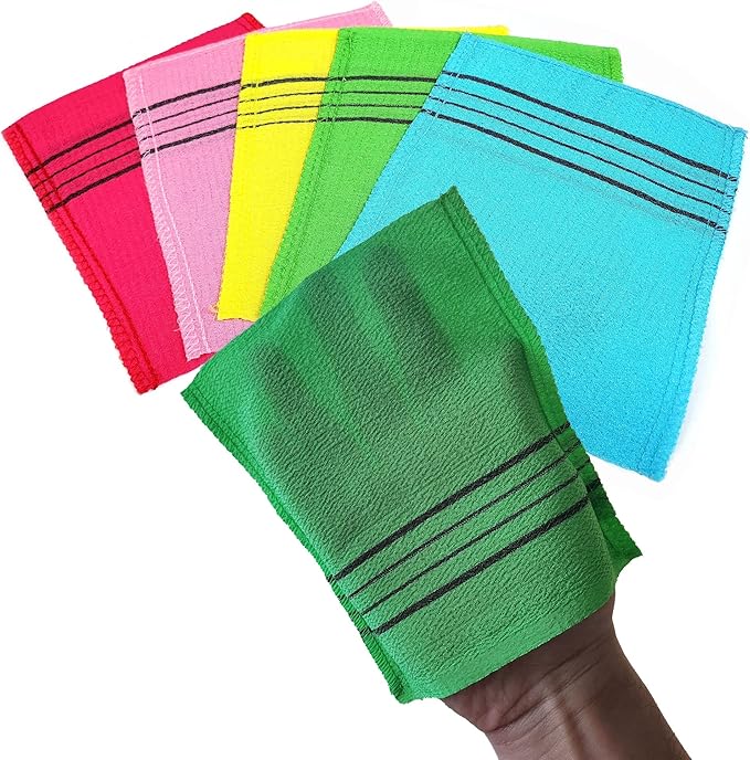 Korean exfoliating mitt, small size,