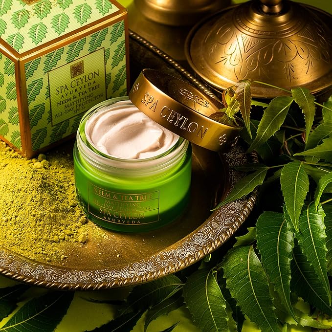 SPA CEYLON NEEM & TEA TREE - Mattifying All - day Protector SPF 5+