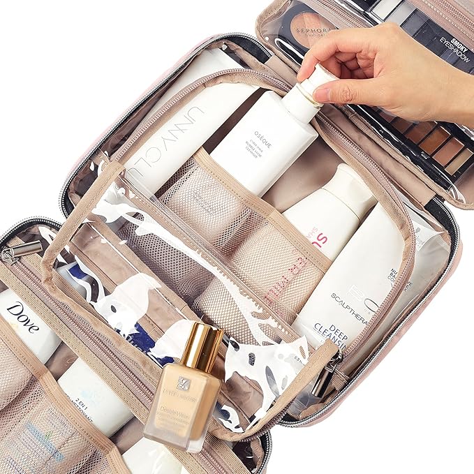 Nishel travel toiletry bag for