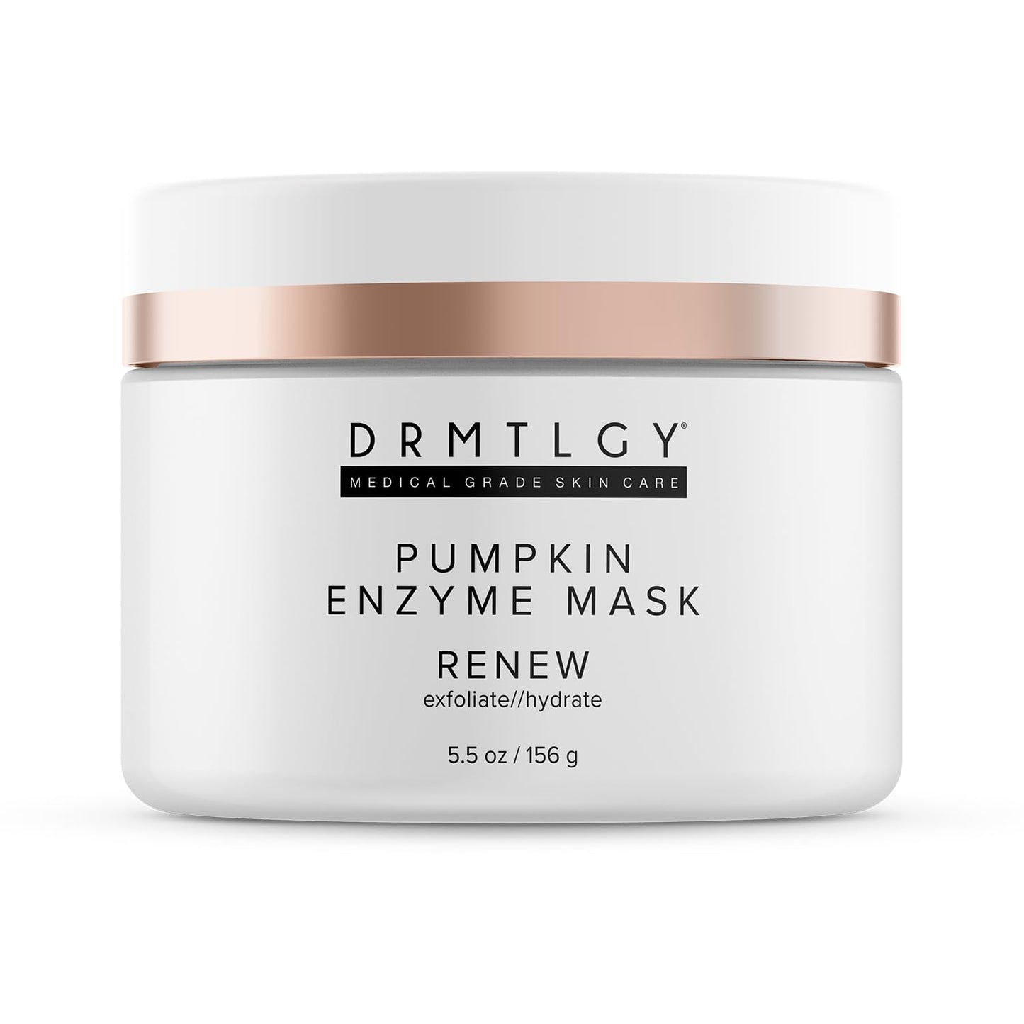 Pumpkin Enzyme Face Mask with Jojoba Beads. Gentle Exfoliating Pumpkin Facial Mask for Dullness, Uneven Skin Tone, Fine Lines and Wrinkles. 5.5 Oz