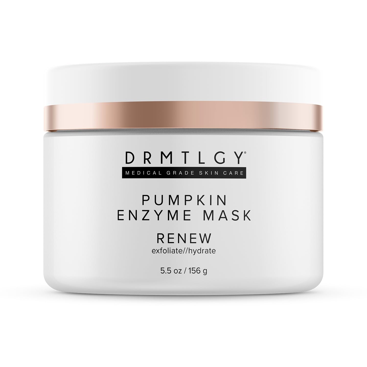 Pumpkin Enzyme Face Mask with Jojoba Beads. Gentle Exfoliating Pumpkin Facial Mask for Dullness, Uneven Skin Tone, Fine Lines and Wrinkles. 5.5 Oz